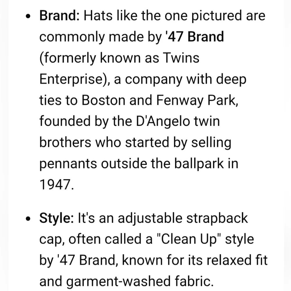 Bostin Red Sox B Logo Ball Cap